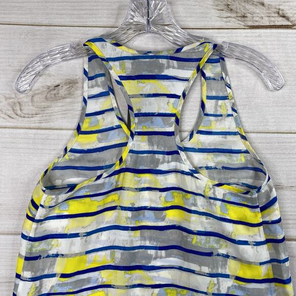 A/X Armani Exchange Top Women XXS Paint Splatter Sheer Sleeveless Tank Flowy NWT - Picture 8 of 8